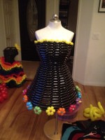Tawney's beautiful balloon dress!