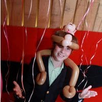 Balloon Monkey Hat