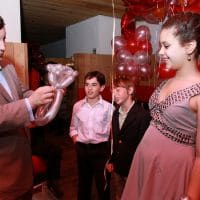 Bat-Mitzvah Pink Balloon Diamond Ring