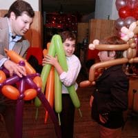 Balloon Twisting at Bar/Bat Mitzvah