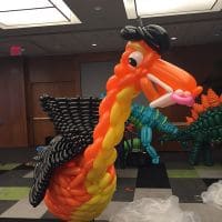 Dilophosaurus Balloon Vampire