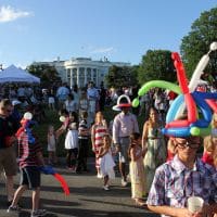 Balloons at White House