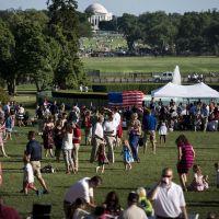 Scene at the White House