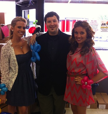 Todd with Dina Manzo and Danielle