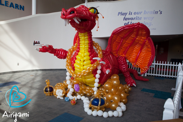 Balloon Dragon at Brooklyn Children's Museum