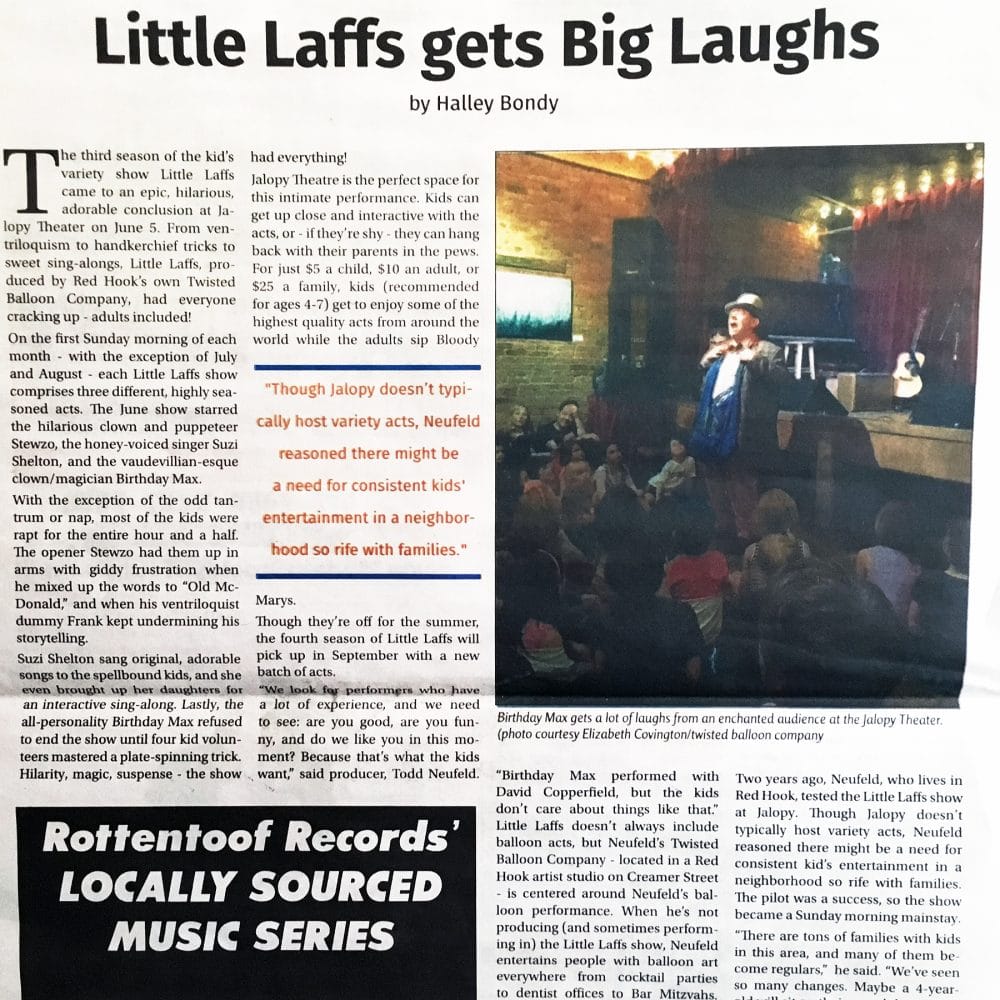 Little Laffs Red Hook Star Review