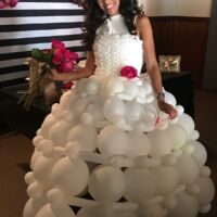 Lisaura's Balloon Wedding Dress